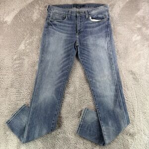 Ralph Lauren Sport Jeans Women's 30x30 Slim Stretch Denim Blue Mexico Low Rise